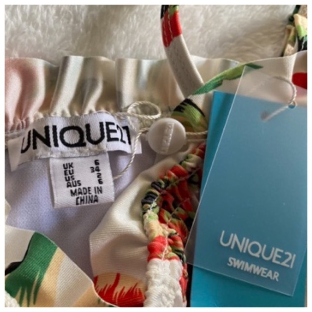 Unique 21 Floral Maternity Tankini Top - Picture 5 of 12